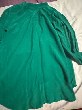 LOFT Teal Green Blouse